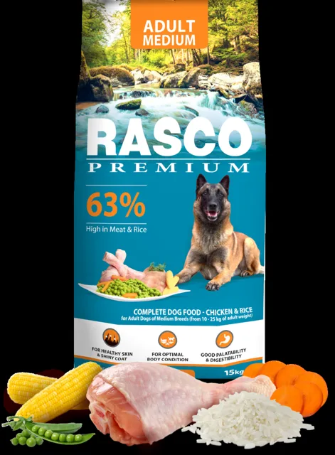 Rasco Premium Adult Medium 15kg