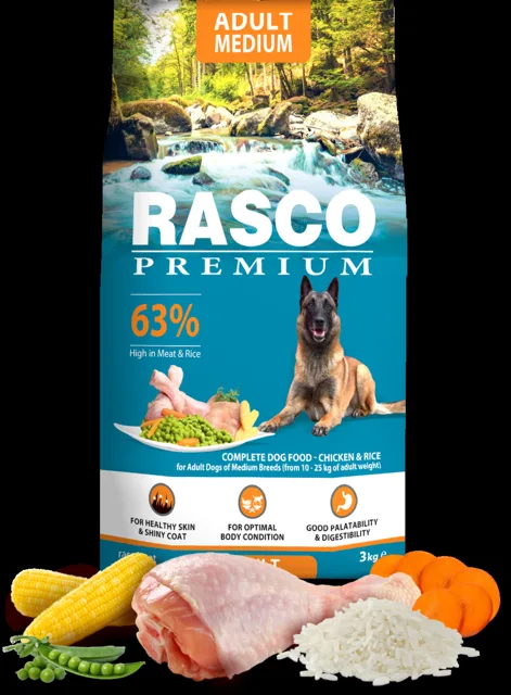 Rasco Premium Adult Medium 3kg