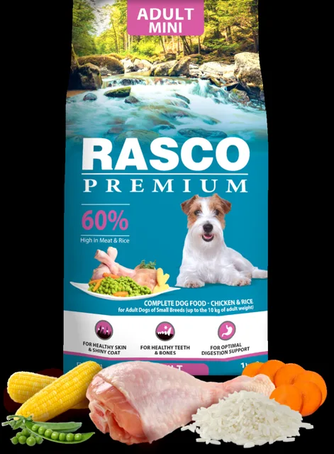 Rasco Premium Adult Small 1kg