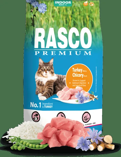 Rasco Premium Krmivo Indoor krůta s kořenem čekanky 2kg