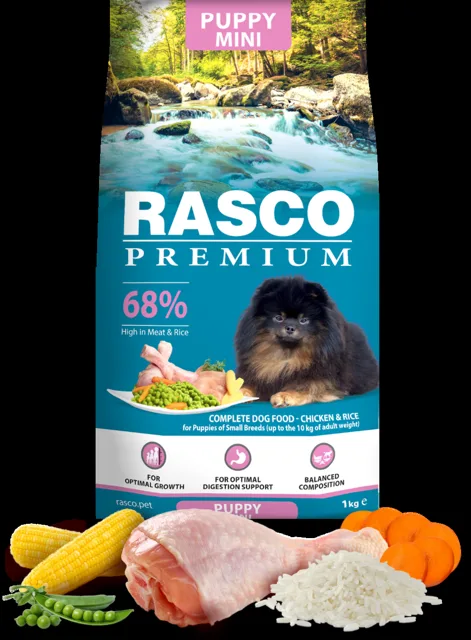 Rasco Premium Puppy Mini 1kg