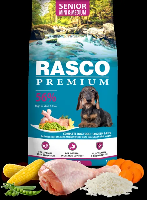 Rasco Premium Senior Mini & Medium 1kg