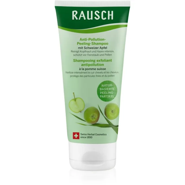 Rausch Anti-Pollution Exfoliating Shampoo With Swiss Apple peelingový šampon 100 ml