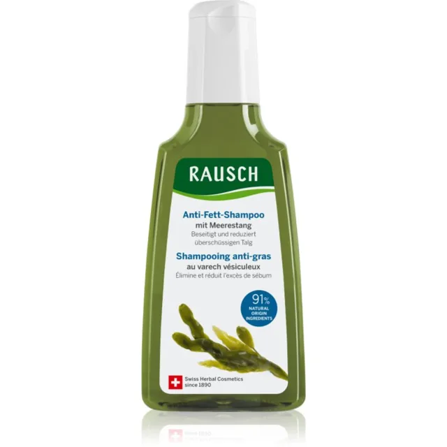 Rausch Degreasing Shampoo With Seaweed šampon pro mastnou vlasovou pokožku 200 ml