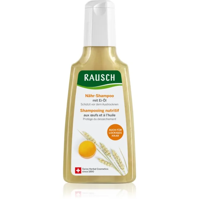 Rausch Nourishing Shampoo With Egg-Oil výživný šampon pro suché vlasy 200 ml