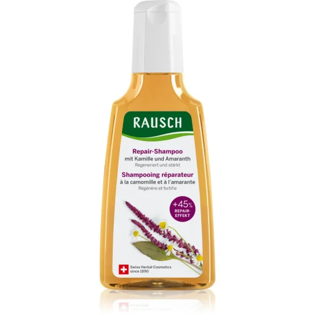 Rausch Repair Shampoo With Chamomile and Amaranth regenerační šampon pro poškozené a křehké vlasy 200 ml