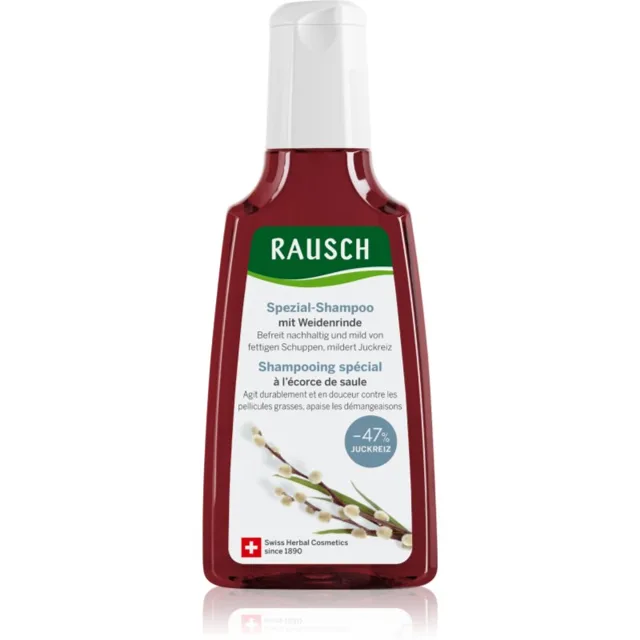 Rausch Treatment Shampoo With Willow Bark šampon na mastné vlasy 200 ml