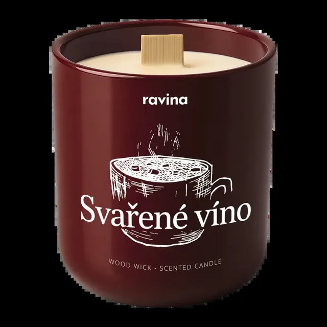 Ravina Sójová svíčka Svařené víno