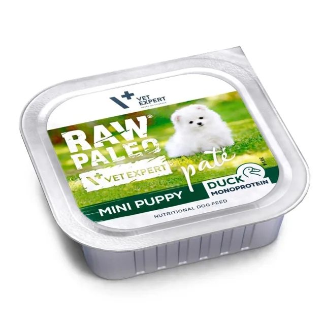 RAW PALEO Pate Duck Mini Puppy 150g kachní paštika pro štěňata malých plemen
