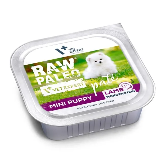 RAW PALEO Pate Lamb Mini Puppy 150g jehněčí paštika pro štěňata malých plemen