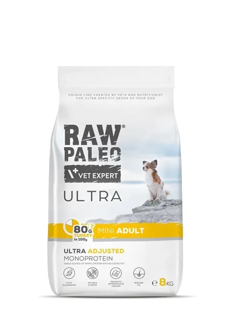 RAW PALEO Ultra Turkey Mini Adult 8kg
