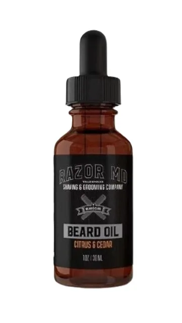 Razor MD Citrus &amp; Cedar olej na vousy 30 ml
