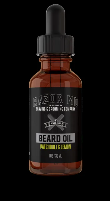 Razor MD Patchouli &amp; Lemon olej na vousy 30 ml