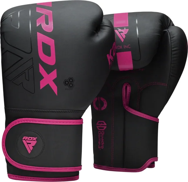RDX Boxerské rukavice F6 Kara Pink