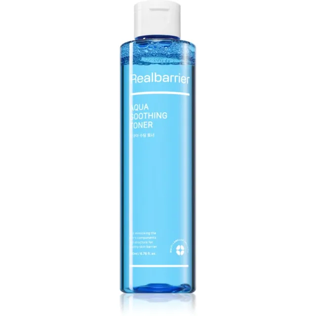 Real Barrier Aqua Soothing Toner hydratační tonikum pro zklidnění pleti 200 ml