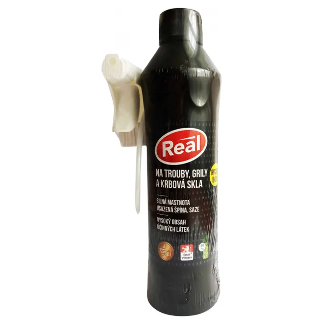 REAL Na trouby, grily a krbová skla 550 g