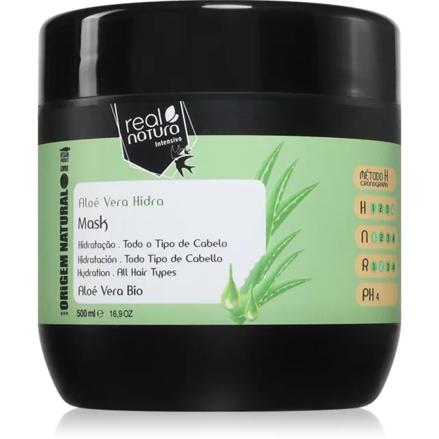 Real Natura Aloe Vera Hidra maska na vlasy 500 ml