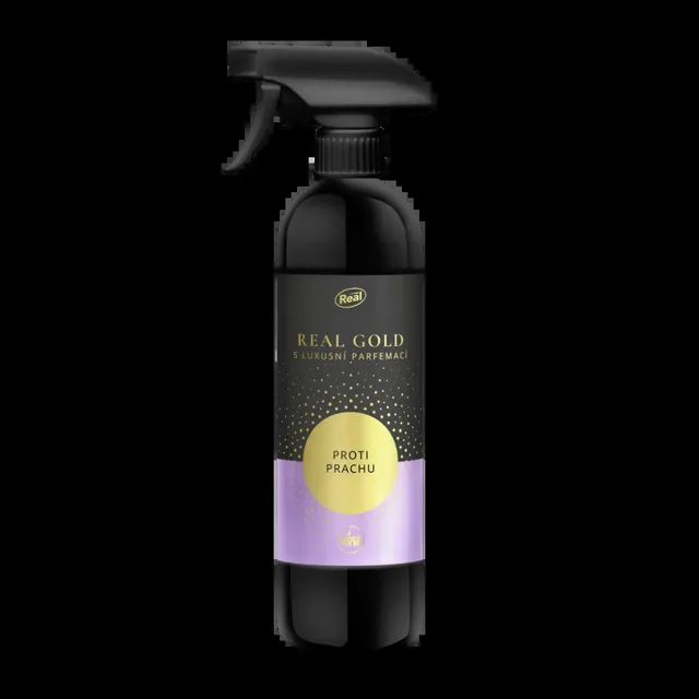 Real Sprej proti prachu Real Gold s luxusní vůní 550 g