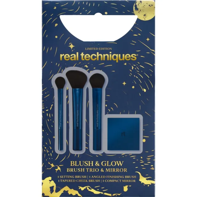 Real Techniques Holiday Blush & Glow sada štětců