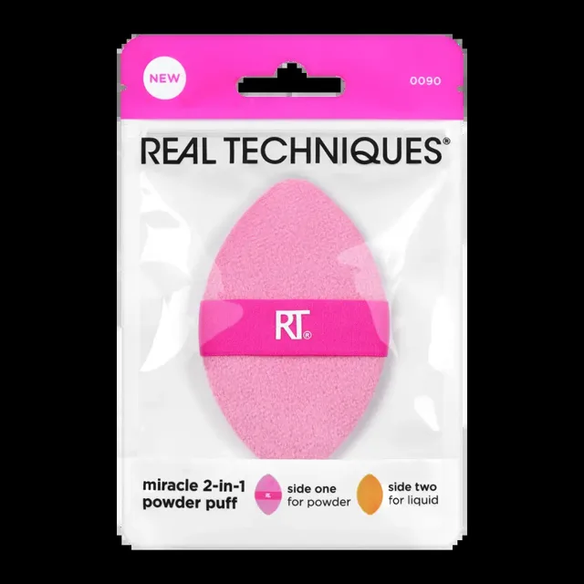 Real Techniques Houbička na make-up a pudr Powder Puff