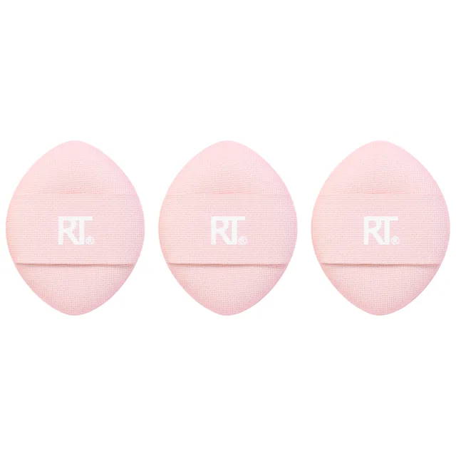 Real Techniques Mini zázračná houbička na pudr Mini Powder Puff 3 ks