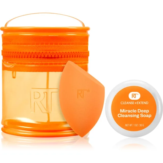 Real Techniques Miracle Blend + Cleanse Set sada na čištění štětců