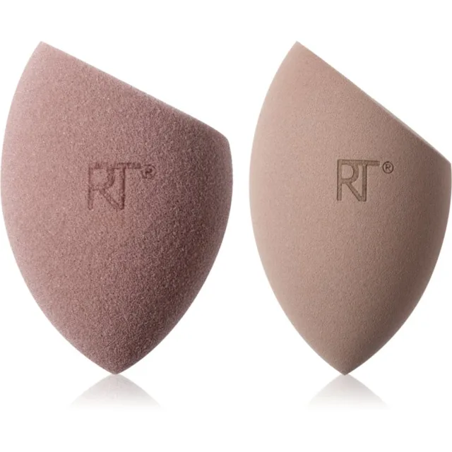 Real Techniques New Nudes Bare Finish Sponge houbička na make-up 2 ks