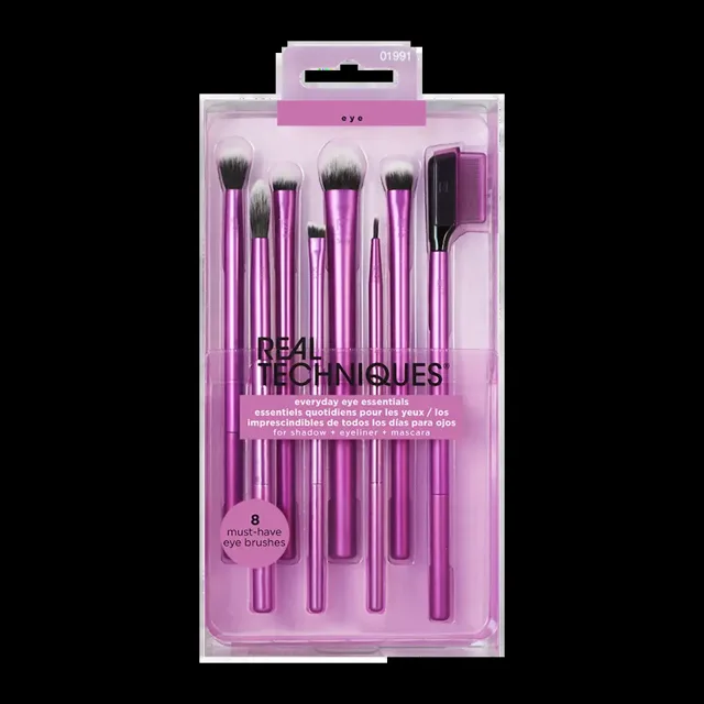 Real Techniques Sada štětců na oči Everyday Eye Essentials