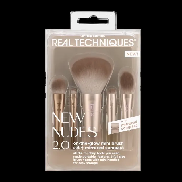 Real Techniques Sada štětců New Nudes On-the-glow