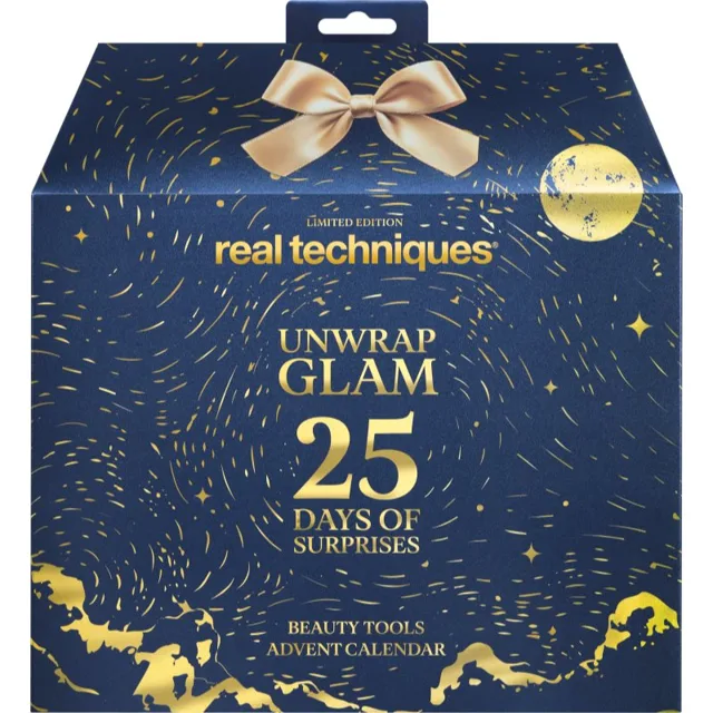 Real Techniques Unwrap Glam 25 Days of Suprises adventní kalendář