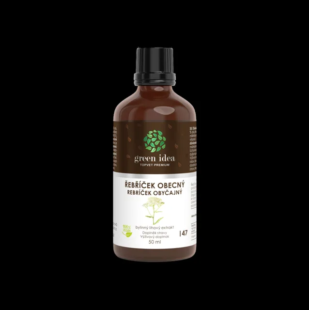 Řebříček obecný tinktura – kapky 50 ml – Green idea