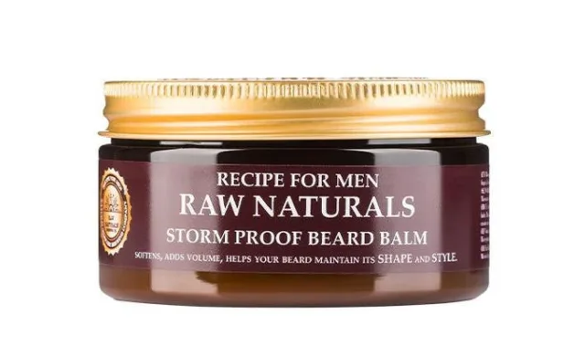 Recipe For Men Raw Naturals balzám na vousy 100ml
