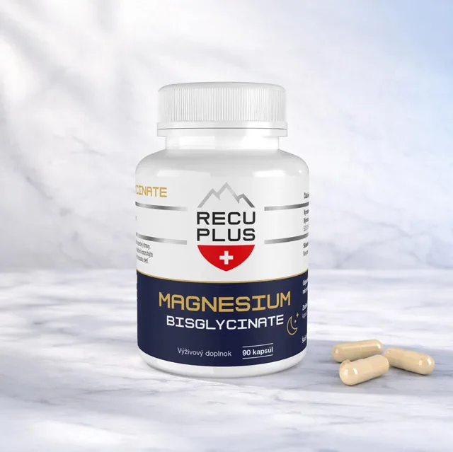 RECUPLUS Magnesium Bisglycinate 90 kapsúl