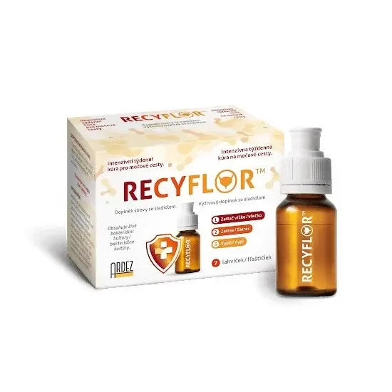 Recyflor kúra pro močové cesty 7 x 8 ml