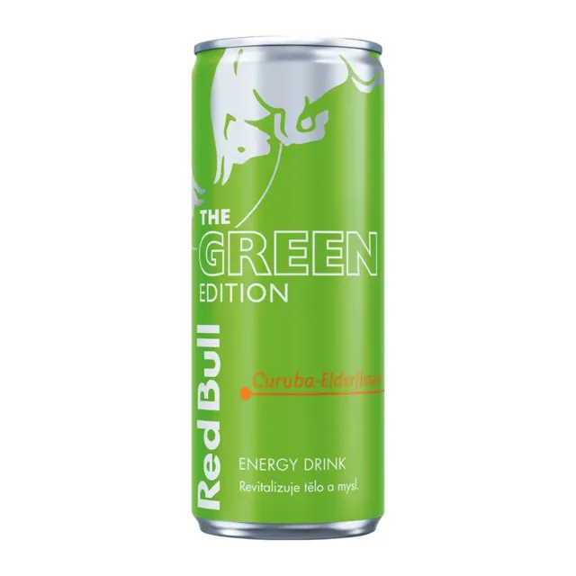 Red Bull Energetický nápoj Green Edition Curuba-Elderflower 250 ml