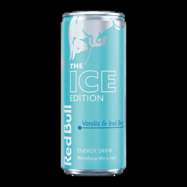 Red Bull Energetický nápoj The Ice Edition Vanilla & Iced Berry 250 ml