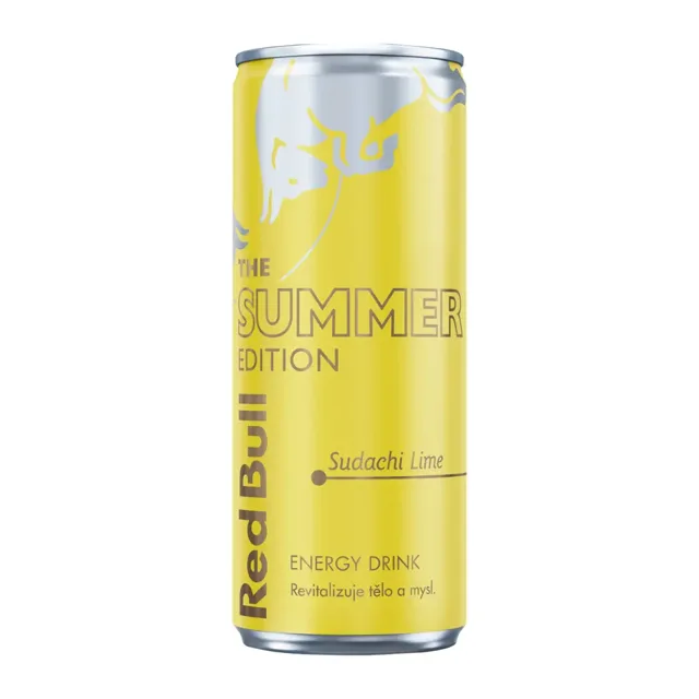 Red Bull Energetický nápoj The Summer Edition Sudachi Lime s příchutí sudachi a limetky 250 ml