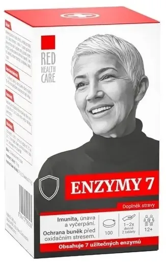RED HEALTH CARE ENZYMY 7 tbl.100