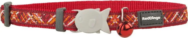 RedDingo Obojek Flanno Red - 1,2/20 až 32cm
