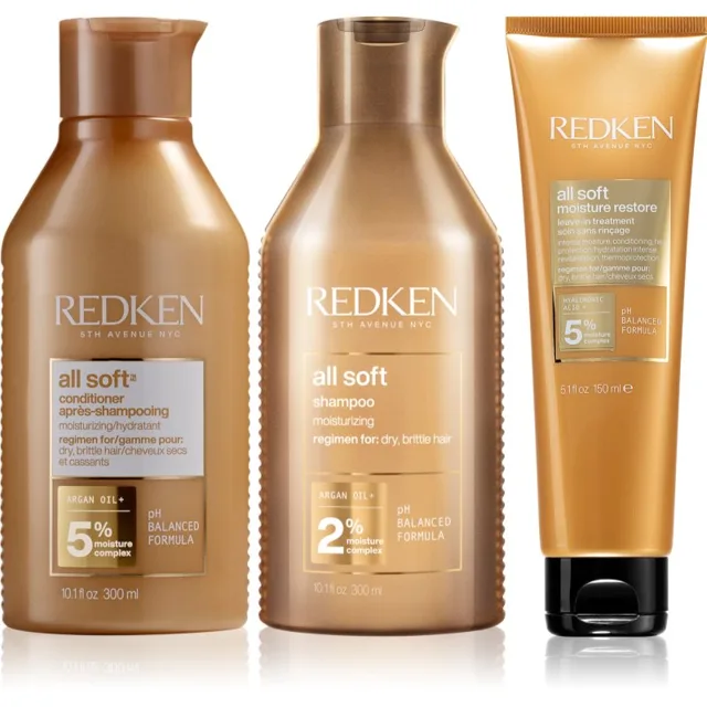 Redken All Soft výhodné balení pro suché vlasy