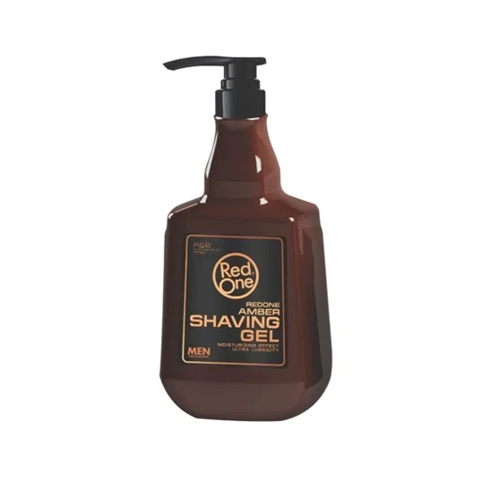 RedOne Amber transparentní gel na holení 1000 ml