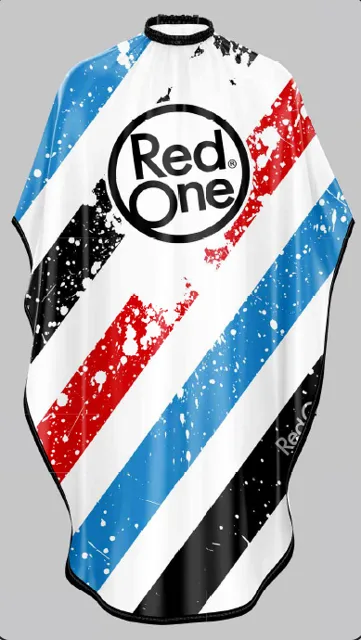 RedOne Barber Pole kadeřnický plášť