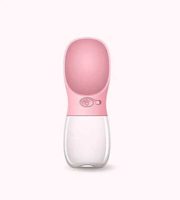 Reedog Aqua Travel cestovní láhev pro psy 350 ml - růžová | P48201