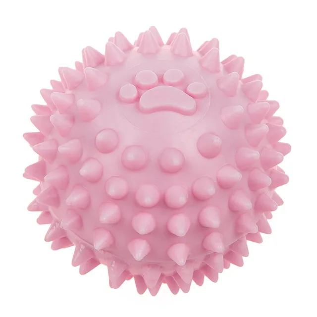 Reedog Ball Chew & Play, gumový míček, 6 cm - rose | P53699