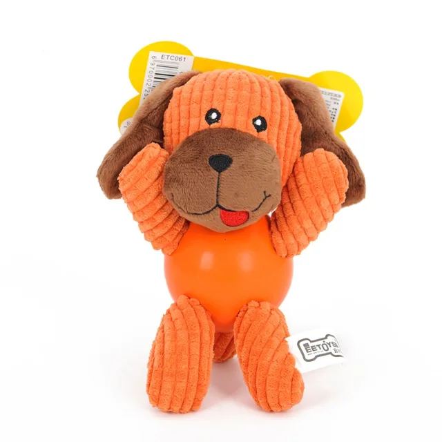 Reedog dog ball, pískací plyšová hračka, 17 cm | P50309