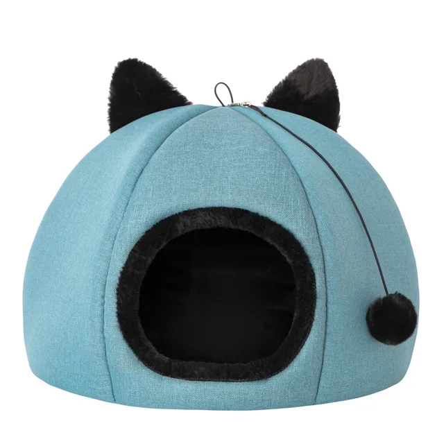 Reedog Kitty Head Blue Iglú pro kočky - S | P55909