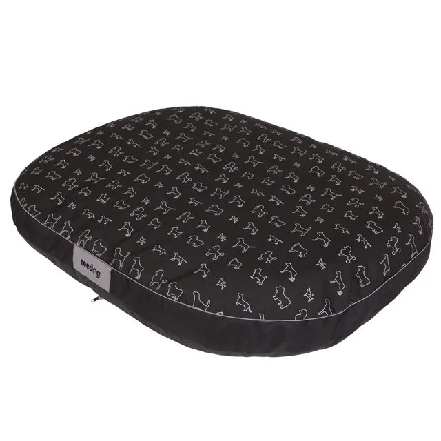 Reedog Matrace Round Black Dog - XXL | P4874