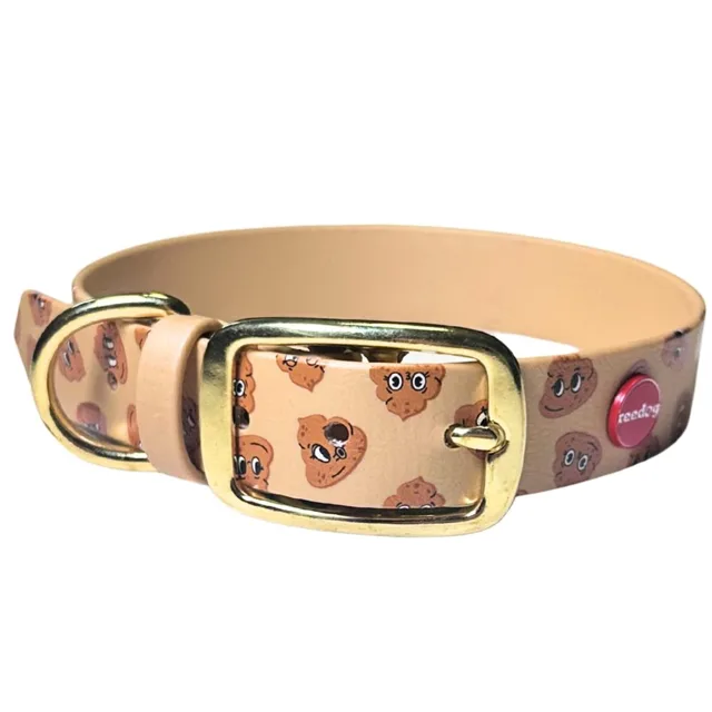 Reedog obojek béžový Hovínka Biothane - M | P59000