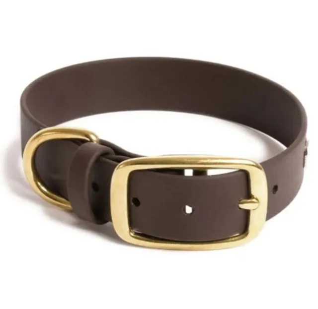 Reedog obojek tmavě hnědý Biothane | Obojek pro psy - S | P58471