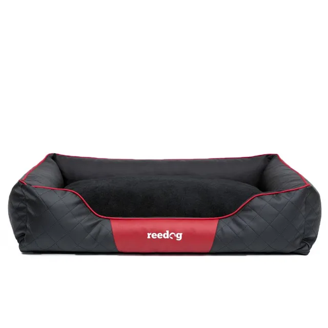 Reedog Pelíšek Black & Red Luxus - L | P5268